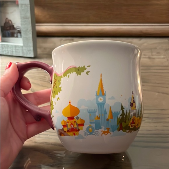 Disney Other - Disney Pink and White Castle Mug for Dining